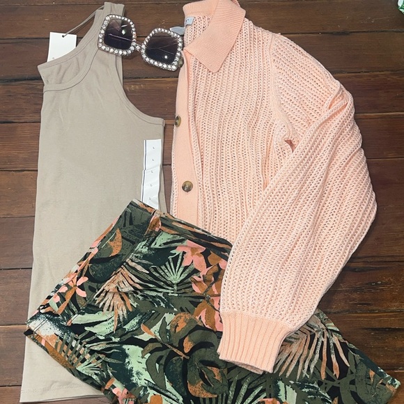 D & co mesh sweater women’s small - Picture 1 of 6